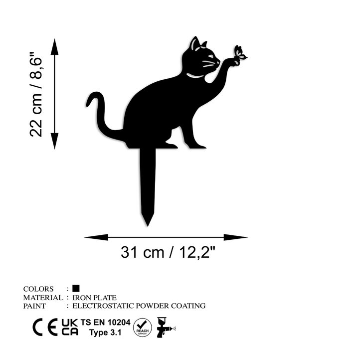 Aberto Design Cat 03 Negro Aberto Design Cat 03 Negro
